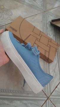 Tênis Moleca Azul