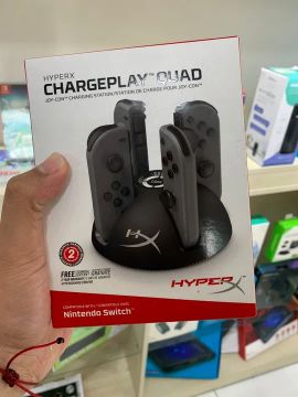 Chargeplay Quad HyperX Nintendo - Loja Fisica - Parcelamos sem juros