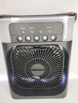 Ventilador de Mesa com Luz e Função de Aquecimento