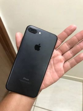 iPhone 7 Plus Preto 64GB - Perfeitas condições 