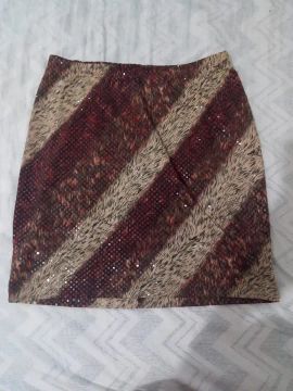 Saia de paite estampada