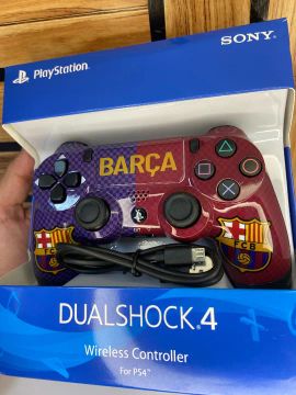 Controle Ps4 Sem Fio Barcelona FC
