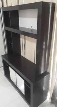Estante Bartira em MDF Marrom 