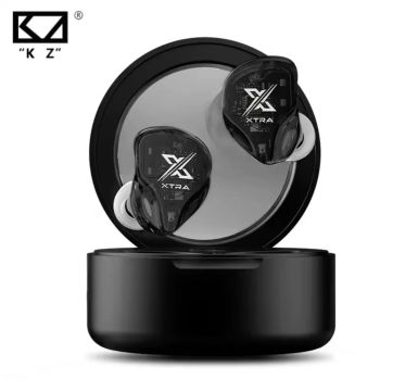 Fone KZ Xtra Bluetooth 5.4 Nível Profissional, modo GAMER e cancelamento de ruído