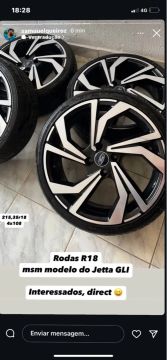 Rodas R18 Jetta GLI 4x108