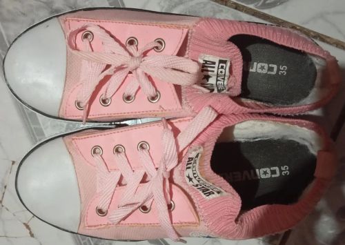 Tênis Converse All Star Rosa bebe Feminino 35