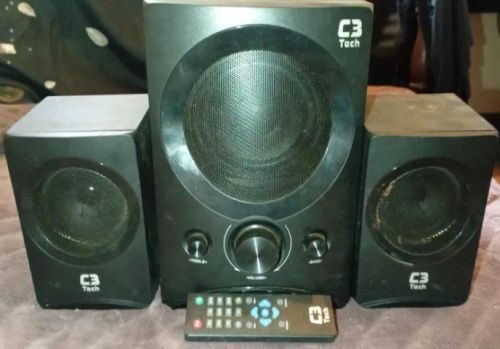 C3 Tech - SP-235 2.1 Subwoofer system - Som para computador - sistema de caixa de som 2.1