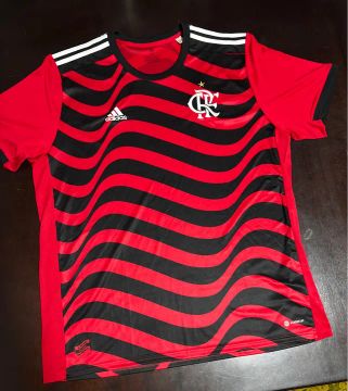 Camisa Flamengo terceiro uniforme 2023 Adidas tamanho 2GG XXL