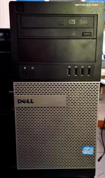 Cpu dell optplex i5 terceira geração, 4gb de RAM hd de 500gb