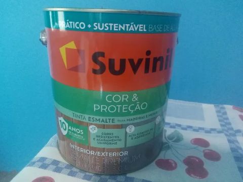 Tinta Esmalte Base Água Cor e Proteção 
