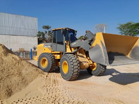 CARREGADEIRA JOHNDEERE 2020 - 524K II