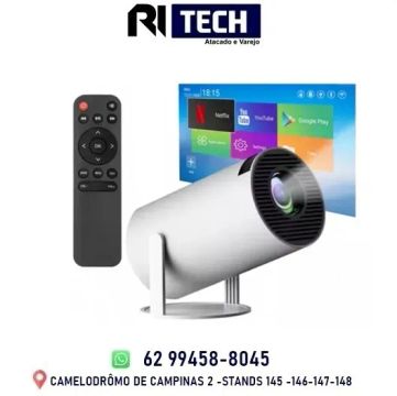 Mini Projetor 4K Android Bluetooth Wifi Hdmi Lcd Inteligente Home Theater