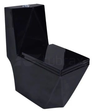 Vaso sanitário preto
