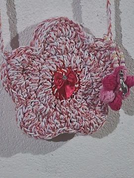 Bolsa linda em crochê 