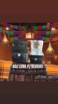 Bag lona Zé delivery bebidas 