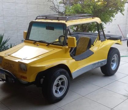 Buggy Fyber 1989/2000 Amarelo - Pronto para Aventuras 