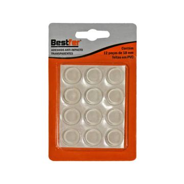 Protetor Anti-Impacto silicone circular c/12 unidades 18mm
