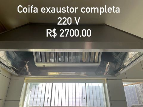 Coifa Exaustor Completa 220V