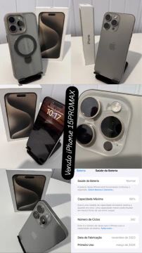 IPHONE 15PROMAX 256GB ÚNICO 