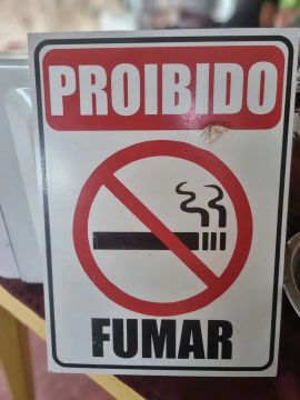 Placa Proibido Fumar para Área Externa