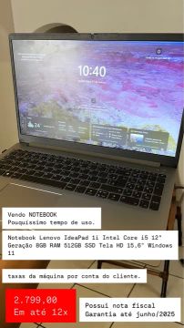 NOTEBOOK LENOVO