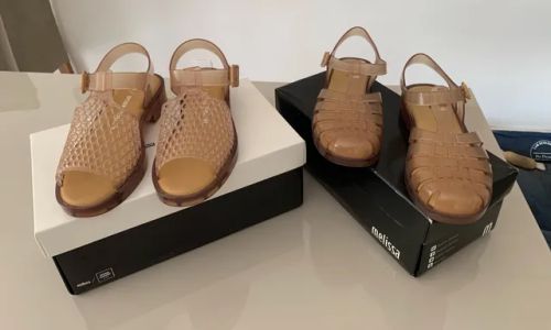 2 pares de Melissas - Originais - Novas