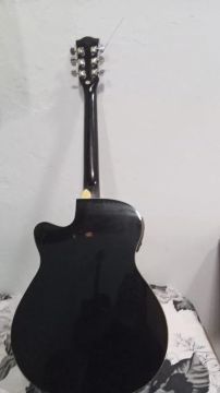 Violão Acústico Preto