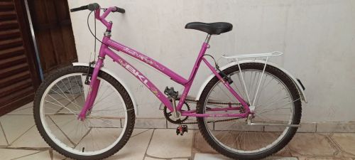 Bicicleta feminina BKL Flowers