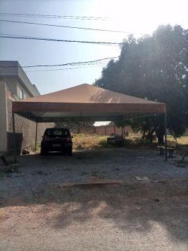 Tenda 6x6 Cobertura para carro -  Proteção contra chuva e sol