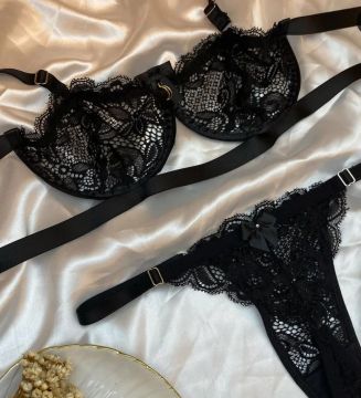 Conjunto de Lingerie Renda 