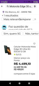 Celular Motorola Edge 30 ultra