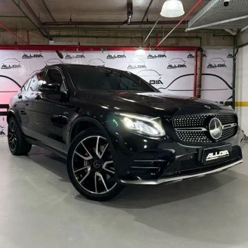 MERCEDES GLC 43AMG COUPÉ 3.0 V6 BI-TURBO AUT - 2018/2018 com apenas 38.000KM