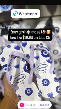 Chinelos Havaianas (adulto infantil e masculino)