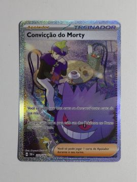 Carta Pokémon Convicção do Morty (211/162) 