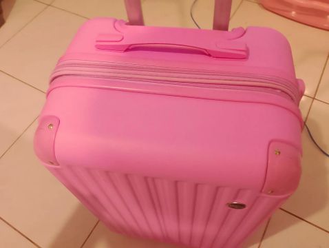 Mala de Viagem Rosa