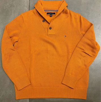 Suéter Tommy Hilfiger Laranja - Tamanho G