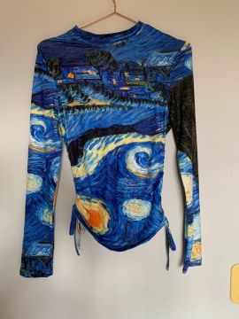 Blusa noite estrelada
