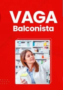 Balconista de farmácia com experiência