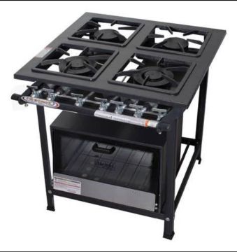 Fogão Industrial 4 bocas com forno