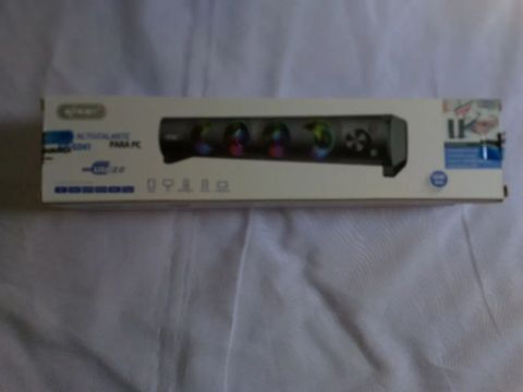 Soundbar Gamer com Iluminação RGB