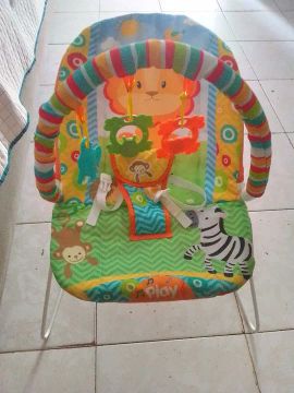 Cadeirinha de descanso musical 