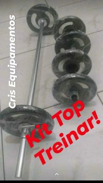 BARRA SUPINO /// HALTERES /// ANILHAS
