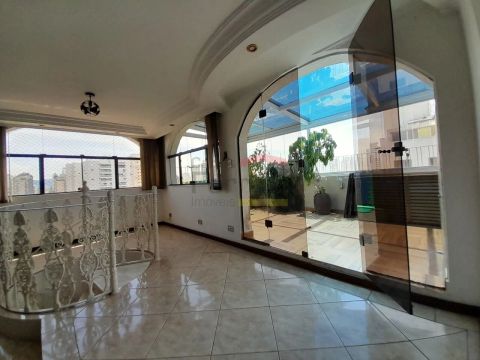 Cobertura para locação em Santana 2 dormitórios,3 vagas, 185m2