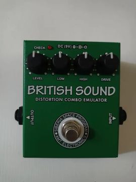 Pedal British Sound AMT ELETRONICS (Som do plexi Marshall