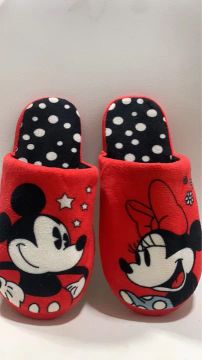 Chinelo Pantufa Minnie E Mickey Disney