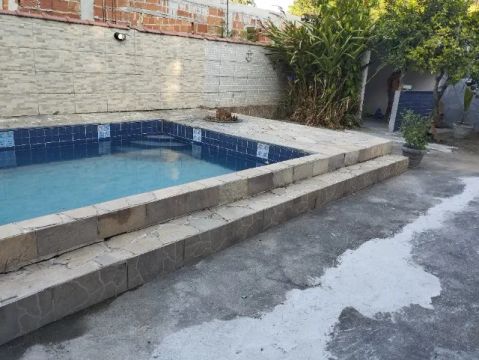 CASA COM PISCINA PRAIA DA BRISA, GUARATIBA