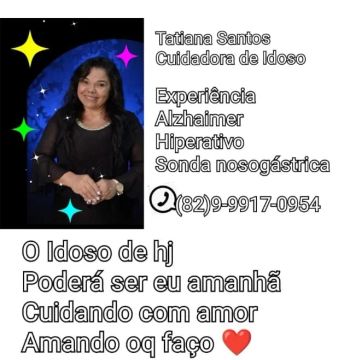 Cuidadora de idoso