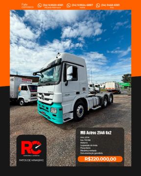 MB Actros 2546 6x2