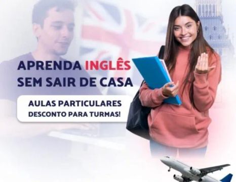 AULA DE CONVERSAÇÃO EM INGLÊS REMOTAS (ONLINE) 