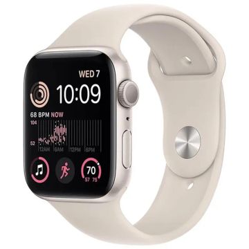 Apple Watch SE 2 40MM  Starlight / S-M / GPS / Aluminium Sport Band MR9U3LL/A Novo Lacrado